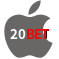 Aplicativo 20Bet para iOS